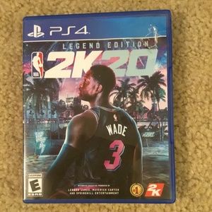 NBA 2K20 Legend Edition PlayStation 4 - COMPLETE with DISC and CASE and MANUAL